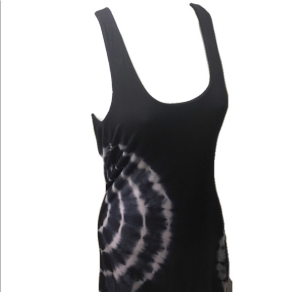 Tie-Dye Sun Hi-Lo Maxi Dress Cover-Up Beach